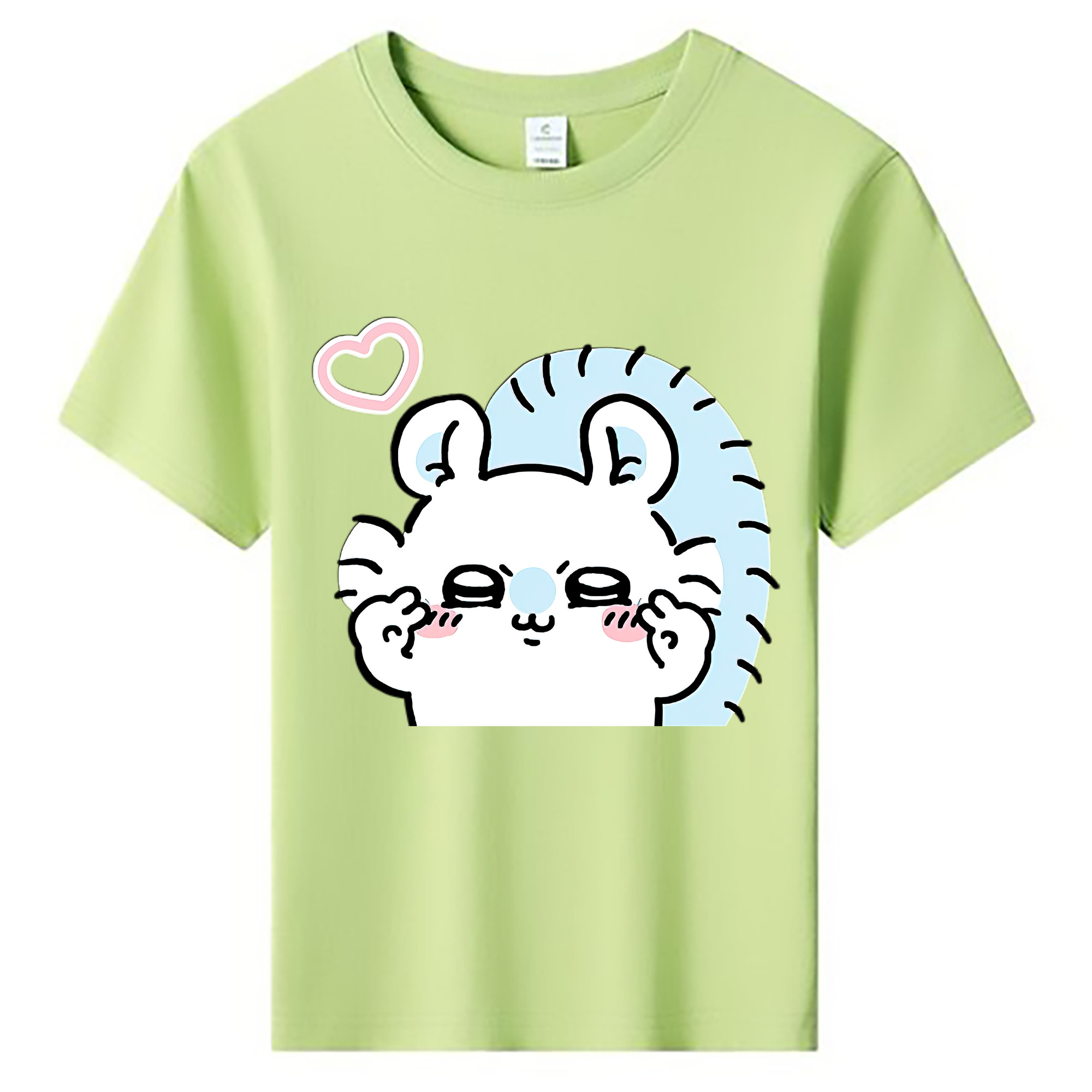 （画像用） ちいかわ モモンガ Chii-kawa Momonga 綿100％キッズTシャツ（フロントプリント）